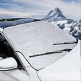 thumbnail image 1 of Parabrisas protector contra heladas, hielo y nieve para invierno | Parasol reflectante UV para verano, coche, SUV, furgoneta, 1 of 5