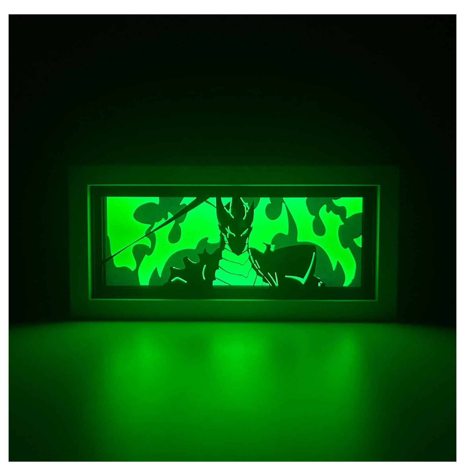Igris Otaku Light Box – Leveling – Anime Lamp Figure Night Light, 16 Color RGB LED – 3D Anime Room Décor Gift for Otaku