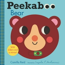 Camilla Reid: Peekaboo: Bear: (an Interactive Board Book for Babies and Toddlers with Mirror and Sliders to Push, Pull, or Turn. Cute Artwork Includes Ladybugs, Bunnies, Butterflies, and More) (Bo...