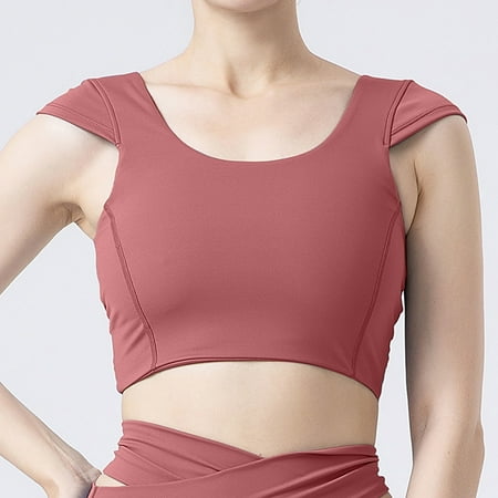 

Fashion Solid Color Workout Sports Bra Plus Size Breathable Fitness Sports Bra For Women