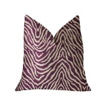 Plutus PBRA2294-2626-DP Oasis Waves Purple & Beige Luxury Throw Pillow, 26 x 26 in.