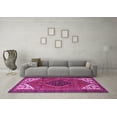 thumbnail image 3 of Ahgly Company Indoor Rectangle Persian Pink Traditional Area Rugs, 8' x 10', 3 of 4