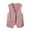 P-Pink, variant on Lovskoo Women's Cotton Linen Sleeveless Vest Casual Loose V Neck Denim Trendy Cardigan Waistcoat Jacket Beige
