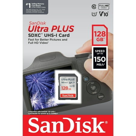 UPC: 0619659201197 | SanDisk�� Extreme PLUS Secure Digital Speed Bump Memory Card  128GB