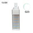 thumbnail image 2 of 5/9/7W E27/G24/G23 2700/6500K 2835 Horizontal Plug Lamp LED Corn Bulb Spot Light, 2 of 8