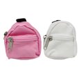 thumbnail image 1 of MasteelfCA 2Pcs Doll Mini Backpack Decorative Doll Schoolbag Dolls Cloth Bags (Orange Pink), 1 of 9