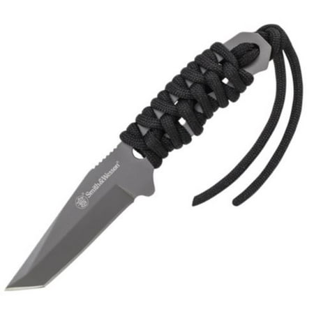 - Smith and Wesson Full Tang Tanto Fixed Blade Knife