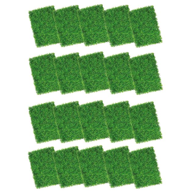 Follaje Artificial Sintetico Muro Verde 60x40cm 20Pzs Bardas KINGSHOUSE 300561