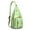 Olive-green-8, variant on Fruit Pattern Sling Backpack - Vibrant Avocado & Leaf Design, Durable Shoulder Pack for Students