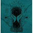 thumbnail image 2 of Hourglass Hands Crystal Ball Celestial Women's T Shirt Ladies Tee Brisco Brands X, 2 of 6