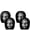 B Type, variant on Ghost Face Headrest Covers, Scary Face Printing Auto Seat Universal Halloween Elastic Models Headrest Protector-Eye Effects Cover Funny Decoration for Car Interior Vehicle Truck SUV (C Type, 4PCS)