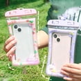 thumbnail image 4 of 1Pcs Durable Hanging Cartoon Rabbit with Strap Lanyard Phone Cover Transparent Phone Bag Waterproof Phone Case 5, 4 of 8