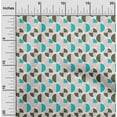 thumbnail image 1 of oneOone Silk Tabby Fabric Circle Geometric Print Fabric BTY 42 Inch Wide, 1 of 4