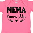 thumbnail image 4 of Inktastic Mema Loves Me Baby Clothes Girls Baby Bodysuit, 4 of 5