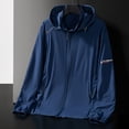 thumbnail image 2 of Levmjia Men's UPF50+ Sun Protection Hoodie Nylon Spandex Lightweight Jacket Quick-Dry Outdoor Windbreaker Fishing Hiking Skin Coat Breathable Hooded Jacket M-5XL, 2 of 4