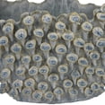 thumbnail image 5 of Nina Decorative Bowl, Light Blue, Coral Textured Gray Ceramic, 14 Inch, 5 of 7