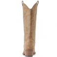 thumbnail image 6 of Cowboy Boots For Women Western Cowgirl Boots Mid Calf Snip Toe Boot With Chunky Heel, 6 of 7