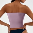 thumbnail image 3 of Sexy Back Yoga Top For Women Strapless Sports Vest, 3 of 6