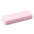 thumbnail image 1 of Estuche de lápices de doble capa Ozmmyan, estuche de papelería de pequeña y gran capacidad para niñas, color rosa, ideal para que los niños estudien por menos., 1 of 6