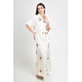 thumbnail image 4 of Vestido camisero bordado Roman Fashion /Juvenil, 01553 (Bco /Negro) blanco CH, 4 of 5