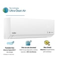 thumbnail image 2 of Aire Acondicionado Mabe Mini Split Inverter 1T 220 V MMI12CDBWCA32BM2 Solo Frío, 2 of 4