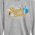 thumbnail image 3 of Disney - Sword In The Stone Character Group - Youth Long Sleeve Graphic T-Shirt, 3 of 5