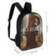 thumbnail image 2 of Donde viven los monstruos-theme Backpack, Campus style schoolbag Bookbag with Adjustable Shoulder Straps And Large Zip Compartment, Unisex Travel Bags., 2 of 6