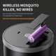 thumbnail image 4 of Exterminador de insectos para interiores con carga USB, lámpara eléctrica antimosquitos, trampas portátiles para insectos voladores para el hogar y la cocina, color negro, 4 of 5