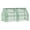 1#Green,Steel, variant on Outsunny 6' X 3' X 3' Portable Greenhouse,Garden Green House with 2 Pe/Plastic Covers,Steel Frame and 2 Roll Up Windows,Green,Green Steel Garden Outdoor Sheds
