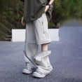 thumbnail image 2 of Wxolcjlv Toddler Boys Convertible Pants Zip-Off Summer Lightweight Outdoor Loose Pants, 2 of 9