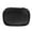 Black, variant on Almencla Motorcycle Leather Tail Bag Red Edge Waterproof Touring Rear Seat Luggage - Red