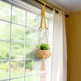 thumbnail image 4 of Ilios Innova | Colgante Decorativo Boho Beige para Maceta, soporte artesanal tejido a mano en algodón, decoración colgante para plantas de interior y exterior., 4 of 9