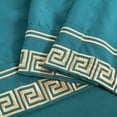 thumbnail image 5 of Home Soft Things Luxury Bed Sheet 4 Piece Set - Dark Teal - King, 5 of 8
