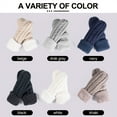 thumbnail image 7 of Whiteleopard Women's Winter Gloves Warm Lining Mittens- Cozy Wool Knit Thick Gloves Novelty Mittens Cold Weather, 7 of 7