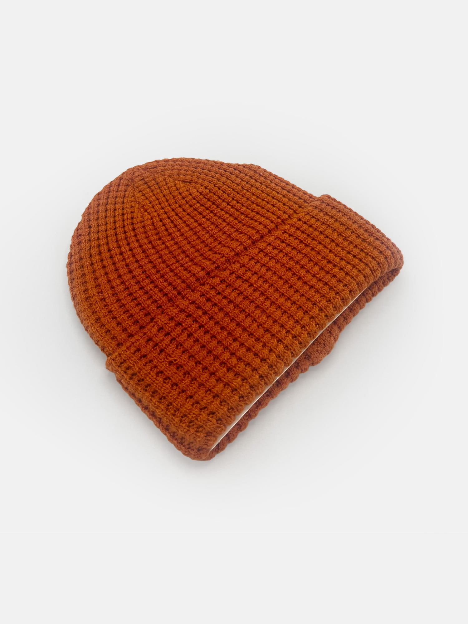 Halloween Women's Waffle Beanie Hat from Way To Celebrate, Orange