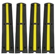 thumbnail image 6 of KFFKFF 4 Pcs Cable Protector Ramp with 1 Channel, 18000lbs per Axle Load Capacity, Sturdy Rubber Speed Humps, Ground Wire and Cable Protective Cover, Suitable for Home Zones, Personal Carports, 6 of 9
