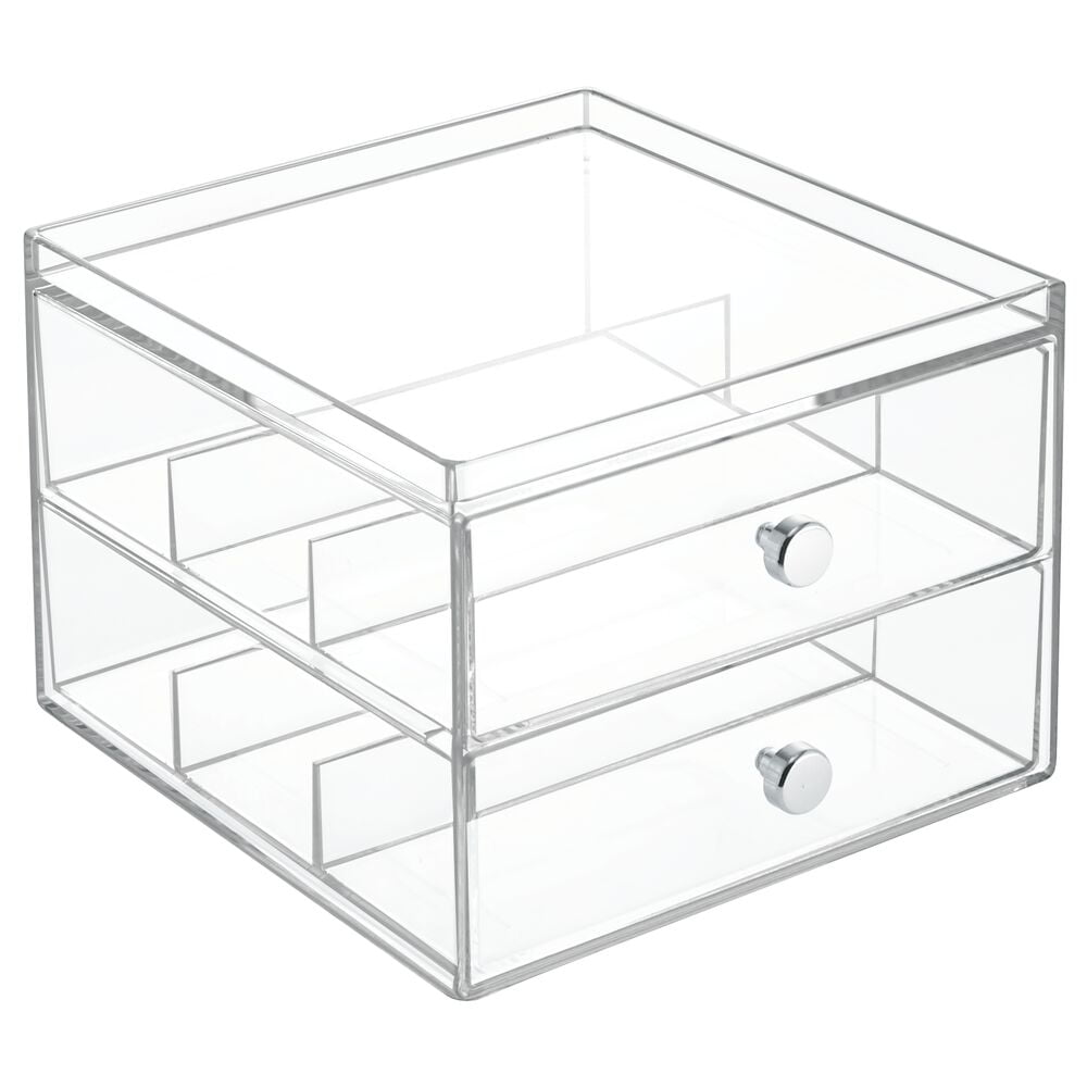 Storage Organize Mdesign Stackable Plastic Eye Glass Organizer Box Holder For Su 