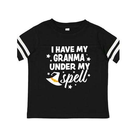 

Inktastic I Have My Granma Under My Spell with Cute Witch Hat Gift Toddler Boy or Toddler Girl T-Shirt