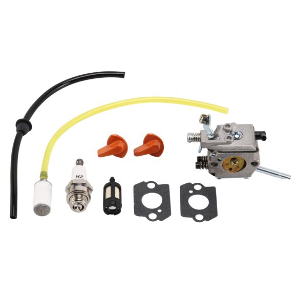 Replacement Parts Kit Carburetor for FS48 FS52 FS62 FS66 FS81 FS86 FS88 FS106 Walbro -45 Parts,1*Carburetor 1*Air Filter 1*Spark Plug 1*handle 2*Gaskets 2*Fuel Line