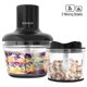 thumbnail image 1 of Savour Procesador de Alimentos y Picador de Verduras de 8 Tazas con Cuchillas de Acero Inoxidable para Preparación de Comidas y Uso en la Cocina, Color Negro, 1 of 9