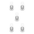 thumbnail image 1 of Redempat RDP Steel Clip Holder Buckle Clamps for Sensor Dynamics Pod Running White 39.6 x 23.5mm 5Set, 1 of 6