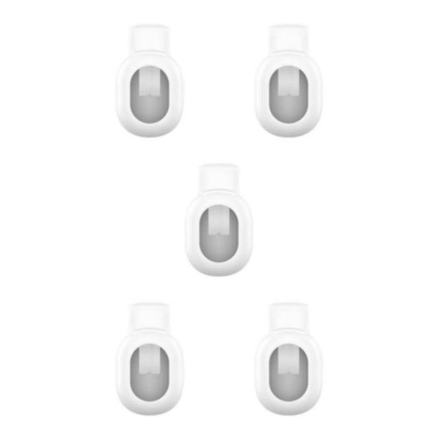 Redempat RDP Steel Clip Holder Buckle Clamps for Sensor Dynamics Pod Running White 39.6 x 23.5mm 5Set