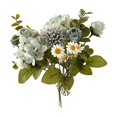 thumbnail image 2 of Eolstice Artificial Flower Bouquet, 6 Styles Mixed, Fake Rose Floral Arrangement, Pastel Silk Centerpiece, For Bedroom Table Wedding Home Decor, 2 of 5