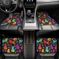 thumbnail image 7 of Fuzoiu Colorful Cats Print Carpet Floor Mats for Car,Car Foot Mat Set,Universal Fit 4 Piece Mat Pad Set,Fits Most Cars Trucks Vans Sedans SUV Auto Carpet Mat Se, 7 of 7