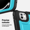 thumbnail image 4 of XYX Case for iPad Pro 13 inch (2025 M5/2024 M4) with Rotating Stand, Shoulder Strap, 2in1 Shockproof Cover, Sky Blue, 4 of 7
