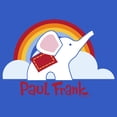 thumbnail image 2 of Men's Paul Frank Ellie Rainbow  Graphic Tee Royal Blue Heather Small, 2 of 5