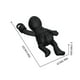 thumbnail image 1 of Portalápices de silicona para papelería creativa, colgante para mochila, llavero, interesante portalápices humanoide., 1 of 4