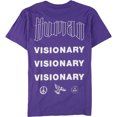 thumbnail image 4 of Camiseta gráfica humana Elevenparis para hombre violeta 2XL, 4 of 5