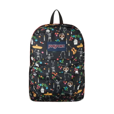 Jansport School Backpack Bookbag Bag Superbreak Day Of The Dead School Backpack Bookbag Bag Superbreak Day Of The Dead New