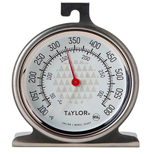 Oven Safe Taylor Home 3506 100 to 600 F & 50 to 300 C Thermometer Oven 